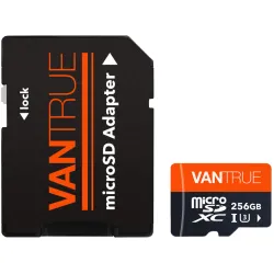 Vantrue 256GB – karta pamięci microSD High Endurance do kamer samochodowych